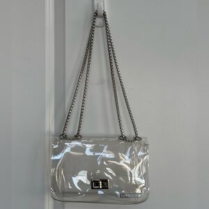 Game Day/ Sports Game Transparent Chain Shoulder Bag